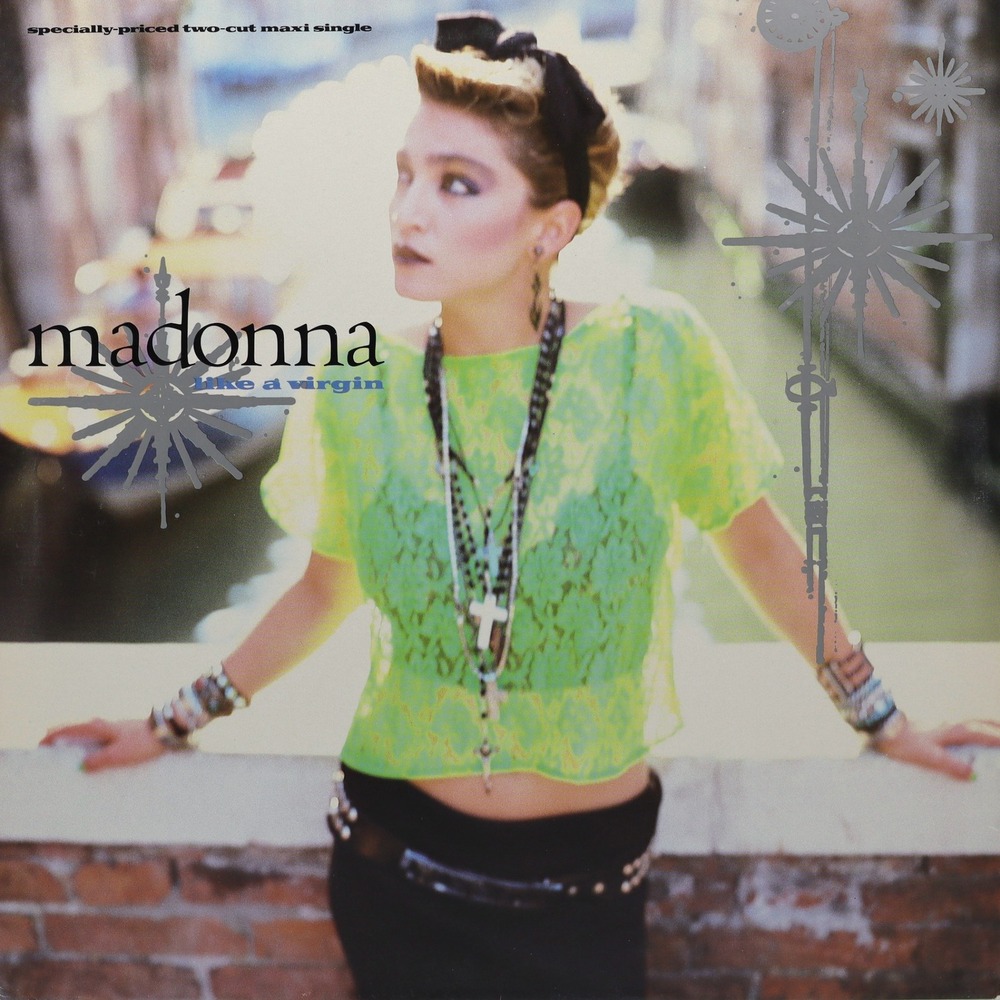 Madonna Like A Virgin VTG 1984 Vinyl LP Record Album 1-25157 Sire Material Girl